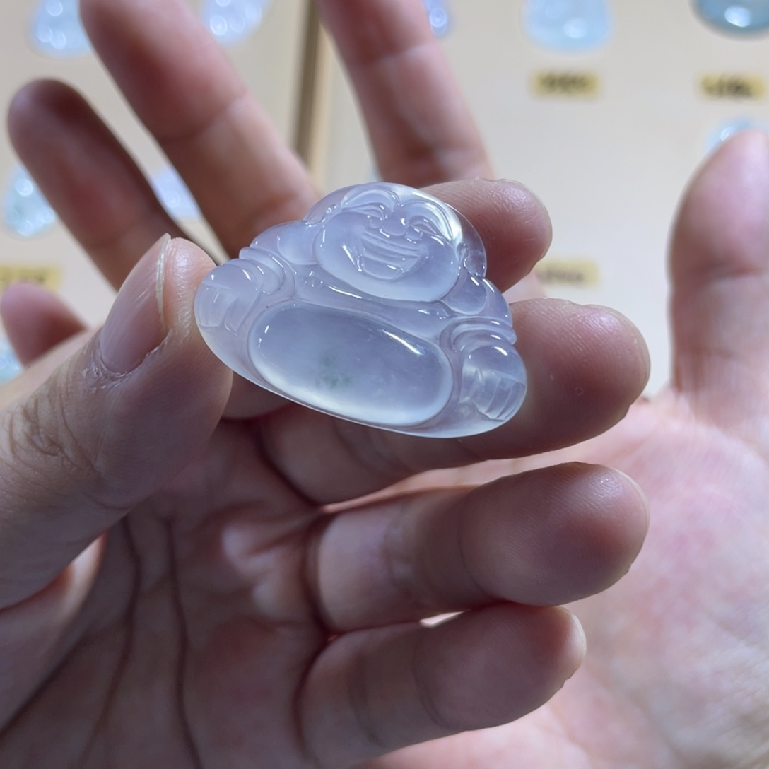 颈饰未镶嵌翡翠佛公