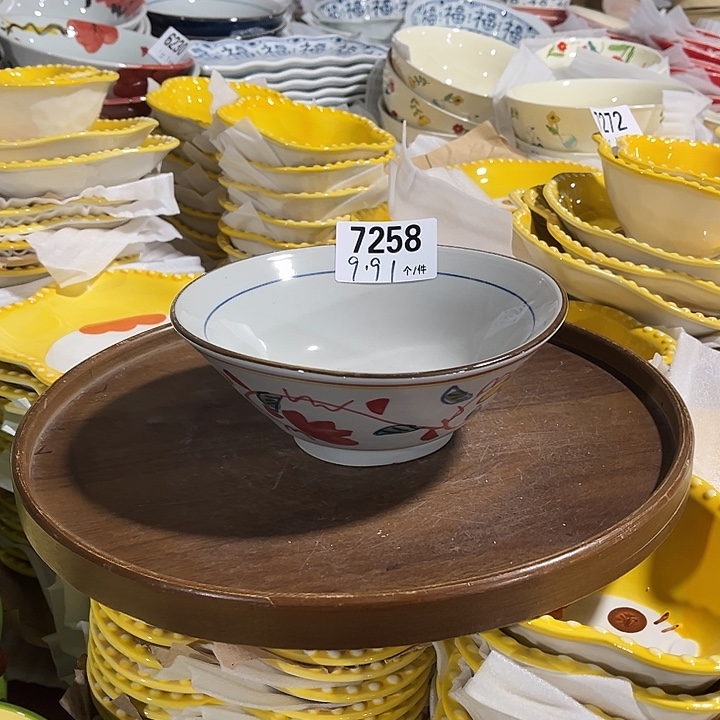 瓷微瑕外贸餐具7258