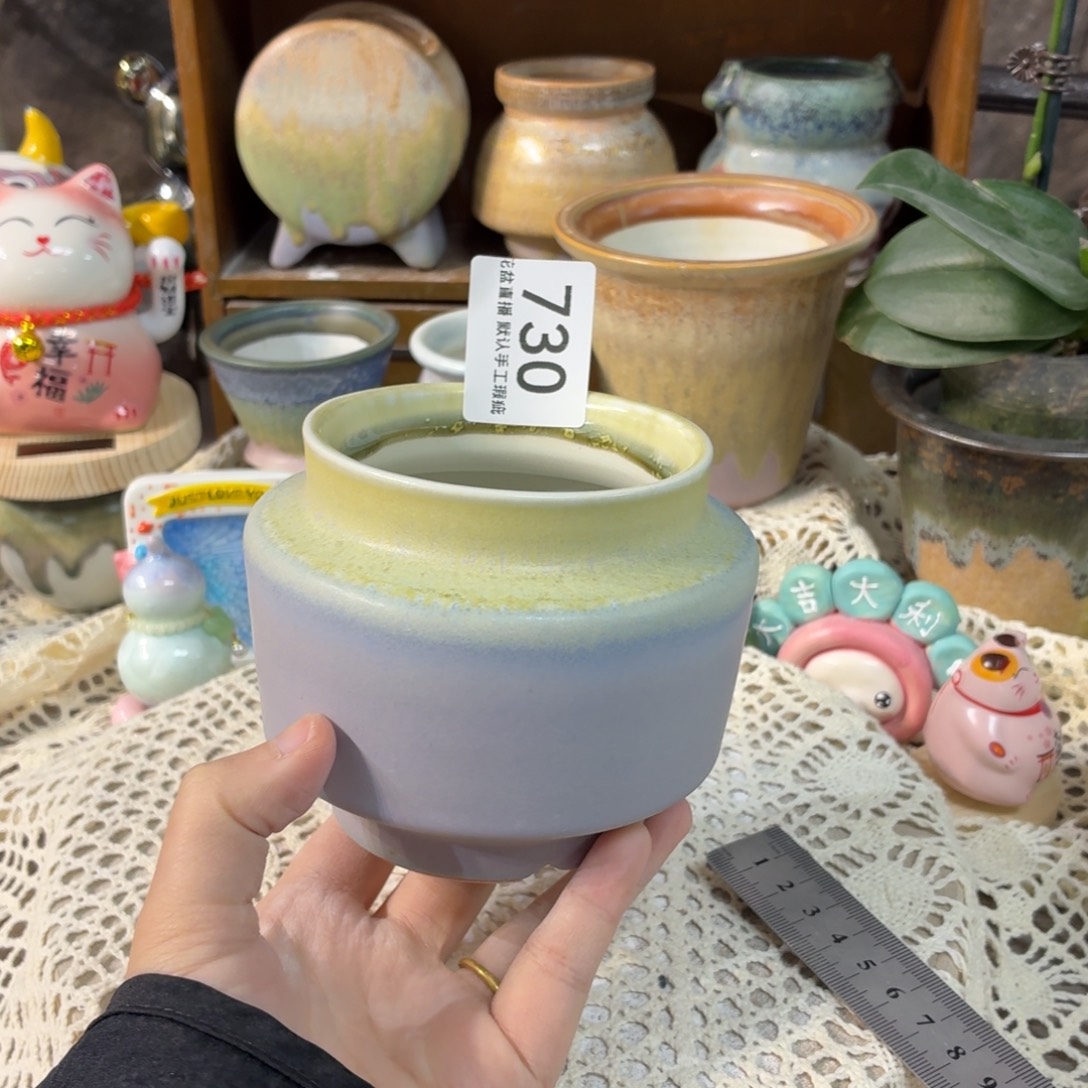 景德镇陶瓷花盆艺术