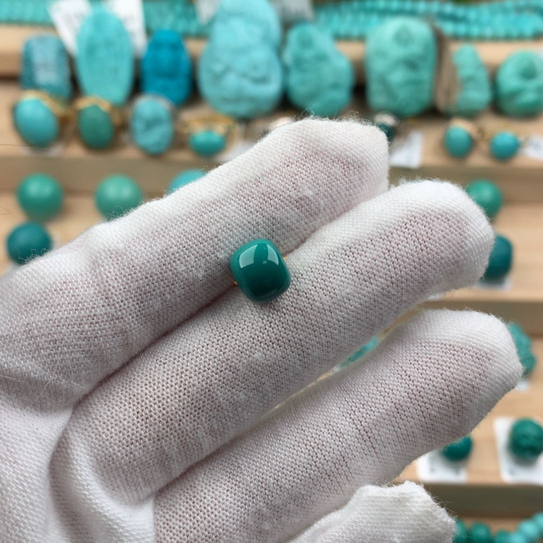 绿松石配饰未镶嵌8.6-7.3