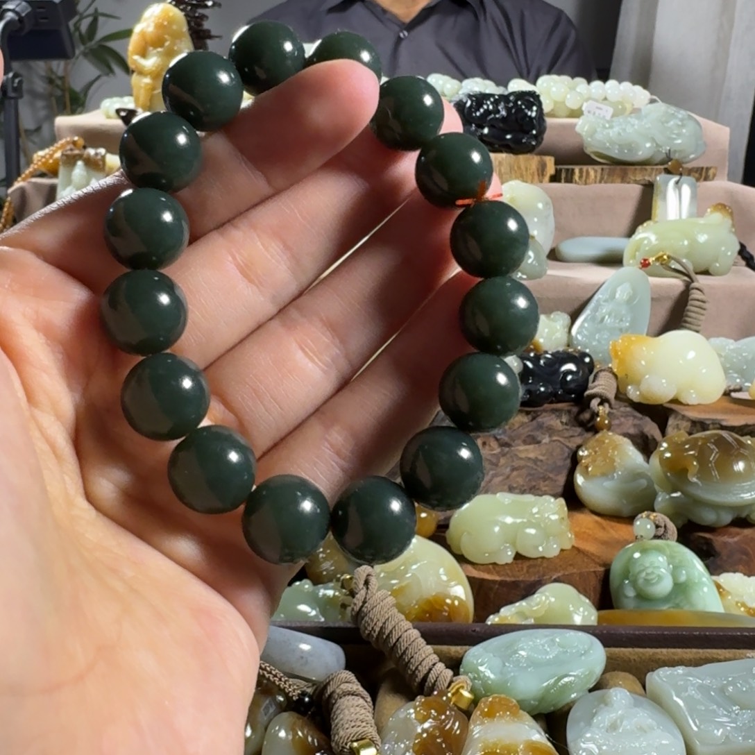 和田玉（糖玉）未镶嵌手链