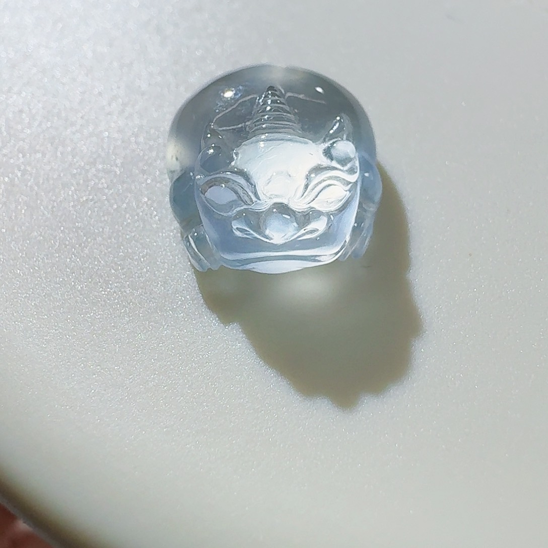 翡翠颈饰未镶嵌金蟾