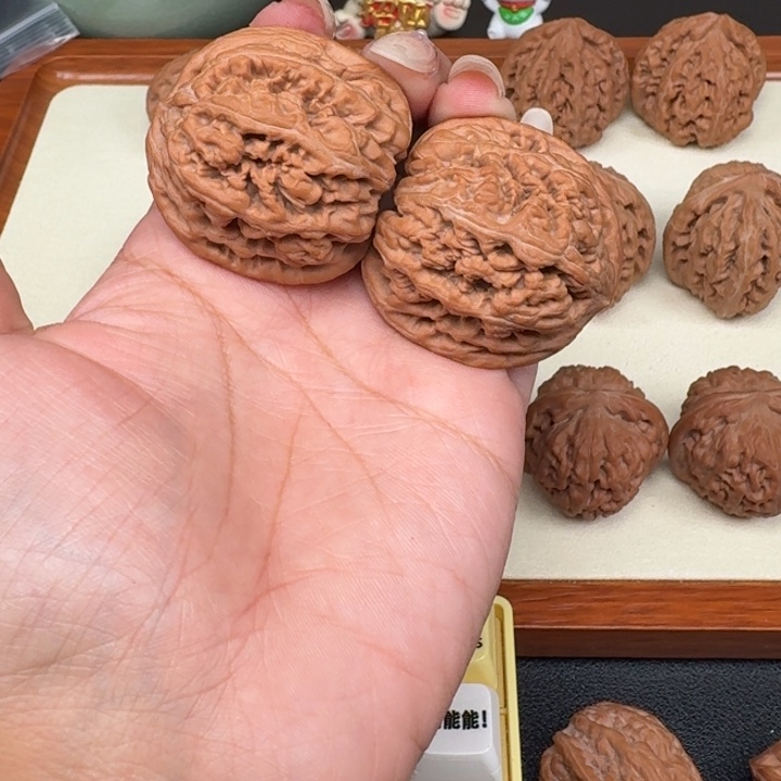 老***良文玩核桃把件全品粗筋39
