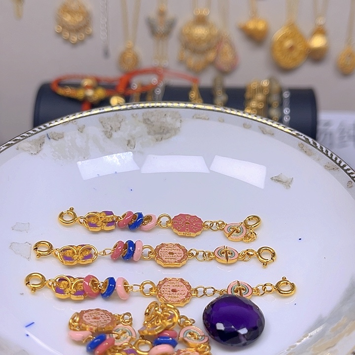 紫晶颈饰银S925镶嵌紫晶925镶嵌98