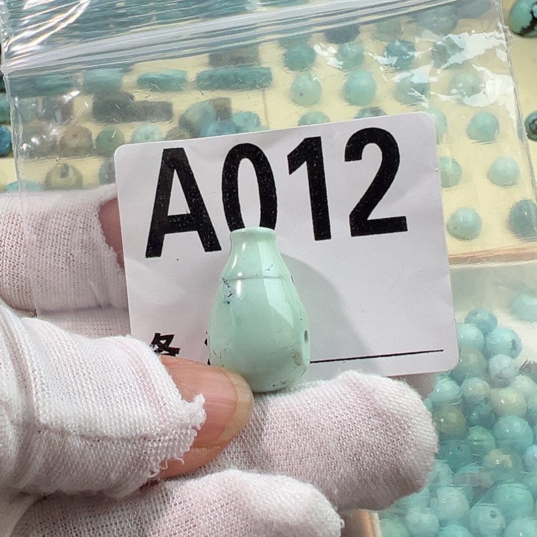 绿松石未镶嵌三通活****！