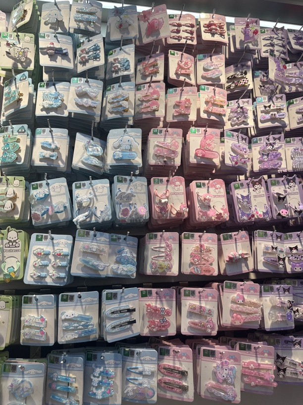 三丽鸥正版发夹可爱kitty爆款