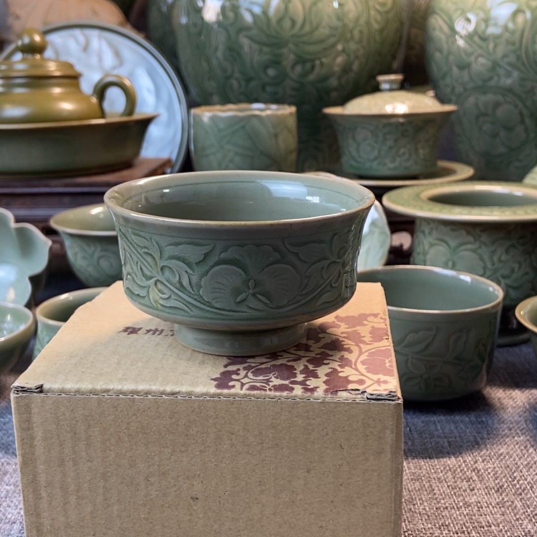 耀州窑天*福利款全手工主人杯