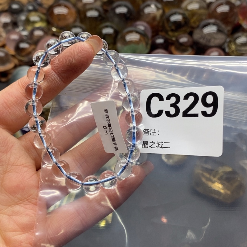 【闪购商品】水晶手链精品未镶嵌念*去