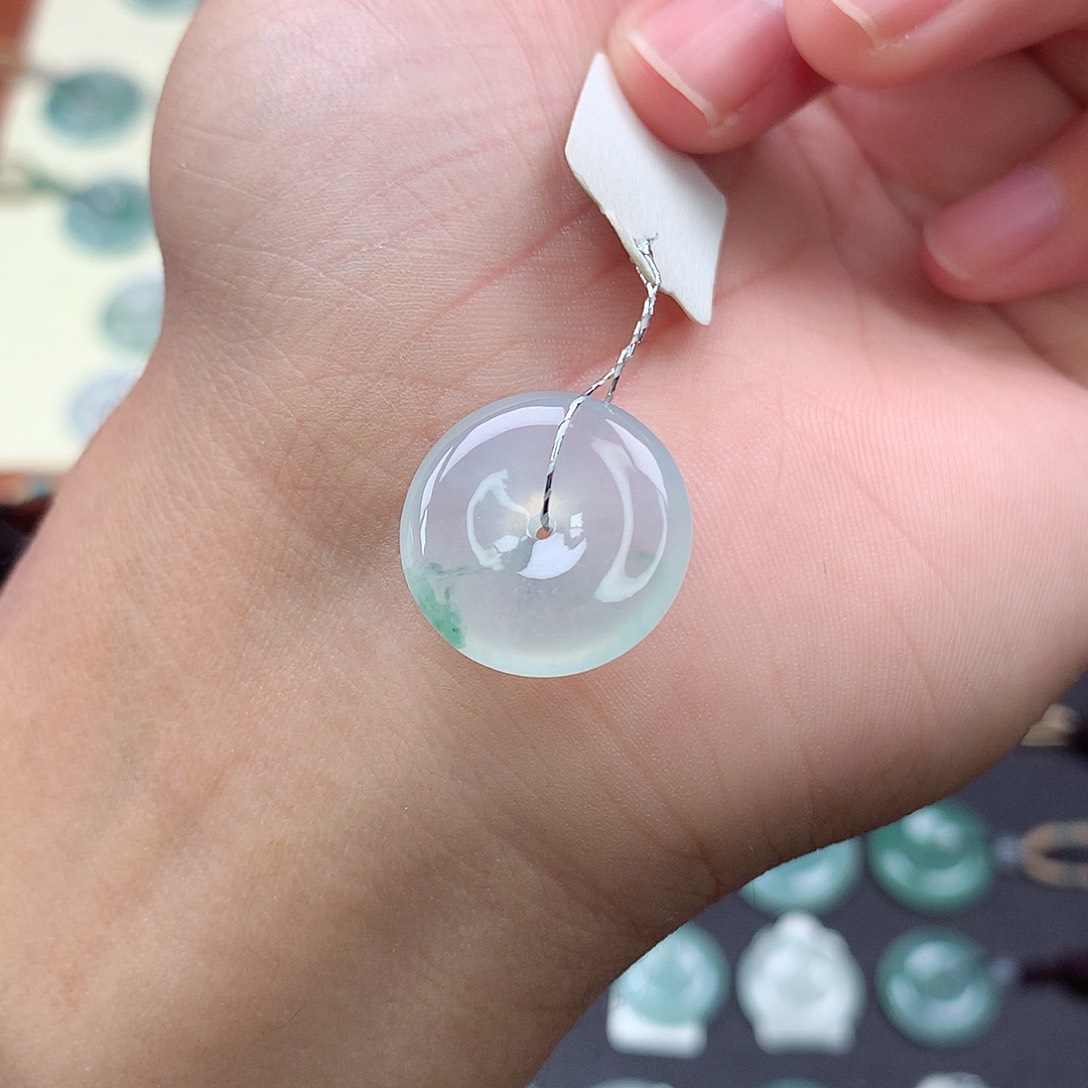 颈饰未镶嵌翡翠28 尺寸18.6-5.7