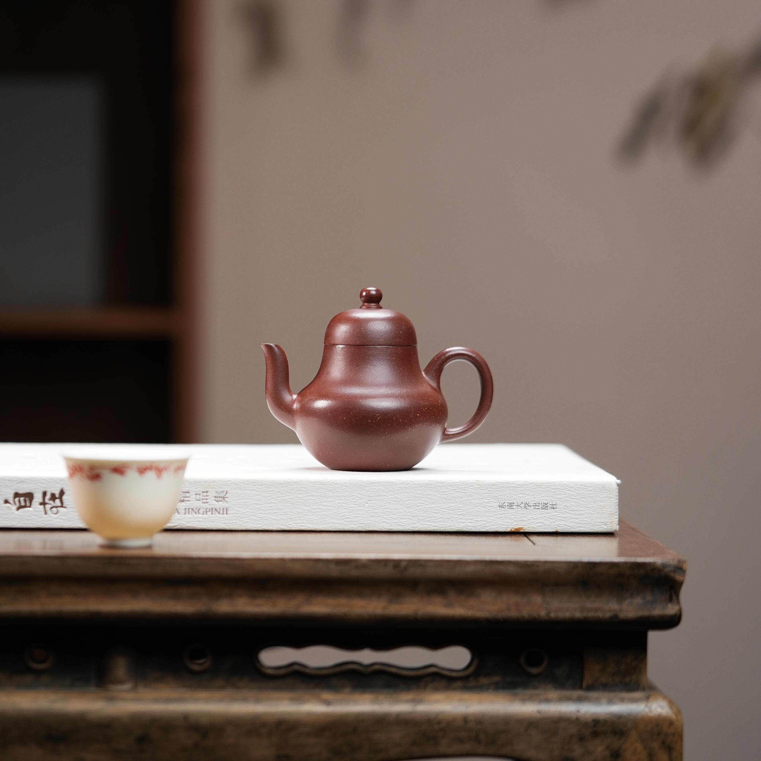 范家壶庄《思婷》五号底槽清160cc好礼系列手工紫砂壶