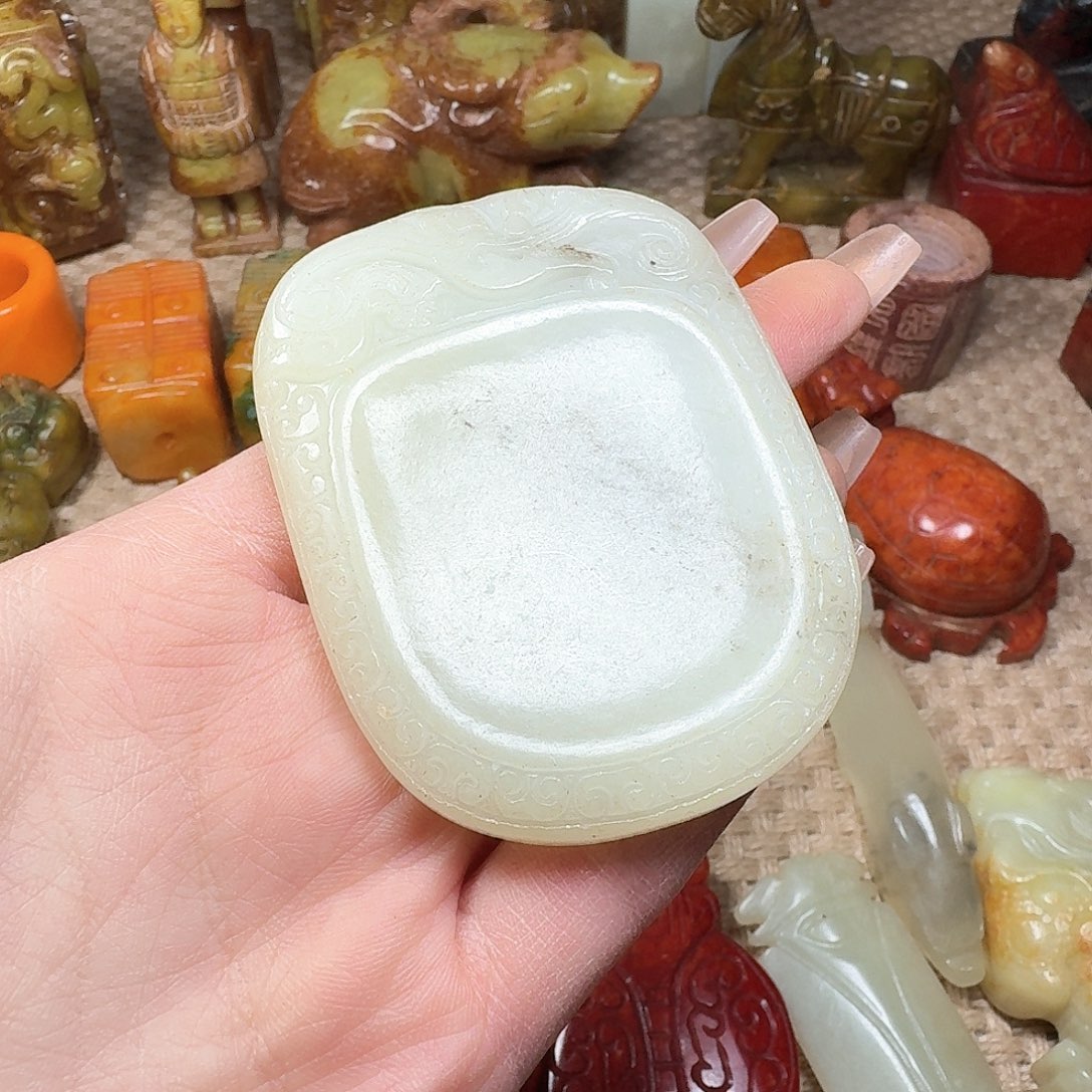 白玉菩提吊坠挂件