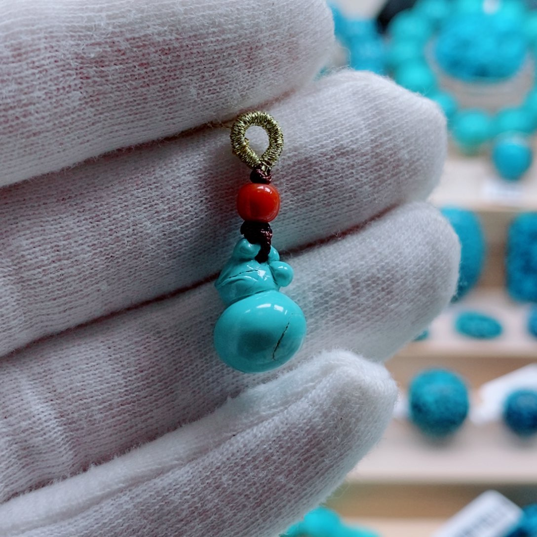 未镶嵌绿松石绿松石