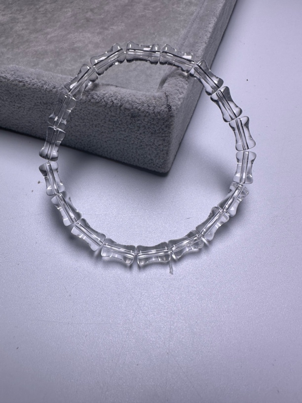 A689 卡6白水竹节设计款手串