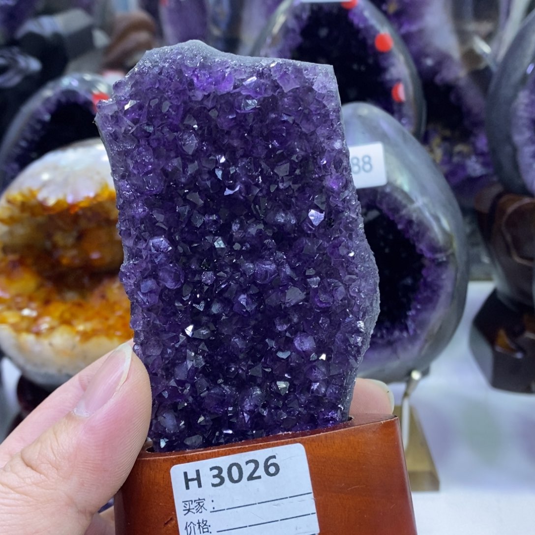 紫晶紫水晶3026未镶嵌