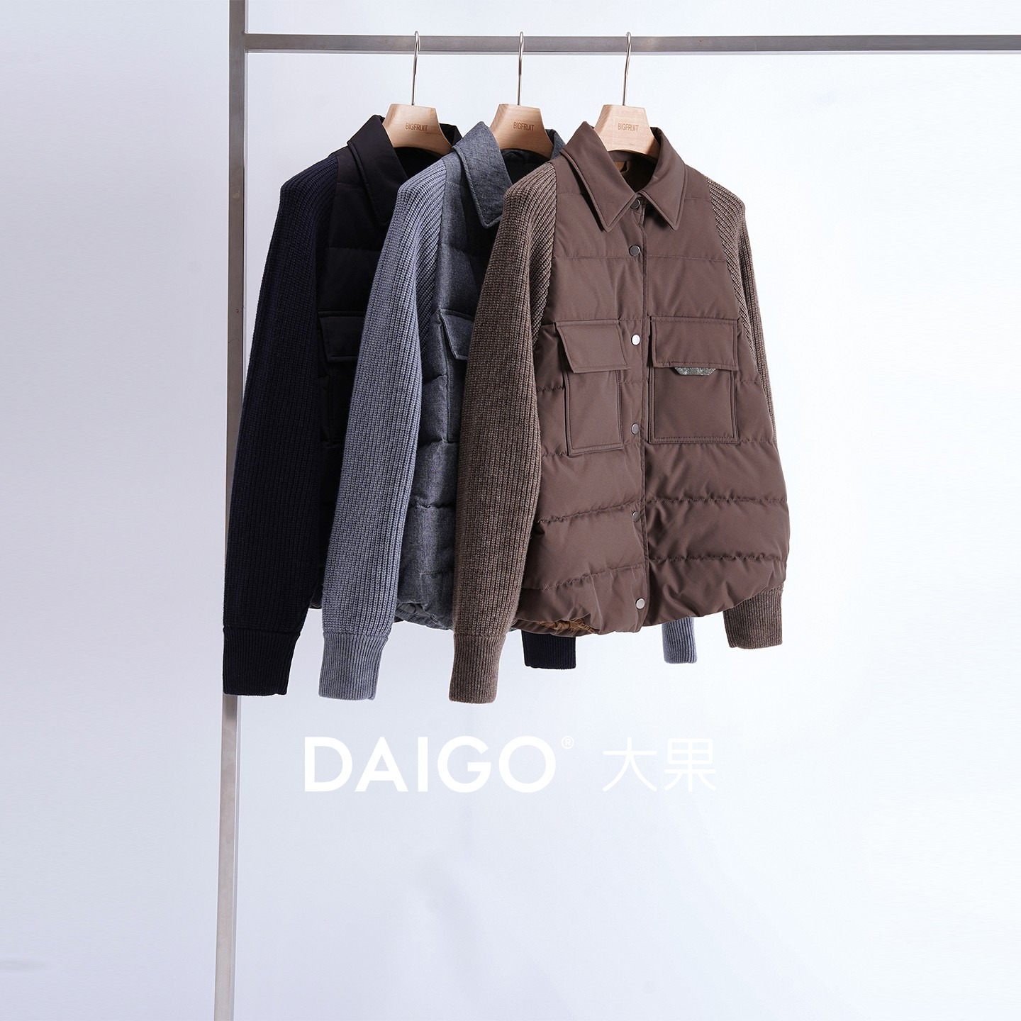 大果store【零感鹅绒服】欧洲进口ding尖95白鹅绒~BC衬衫式羽绒服