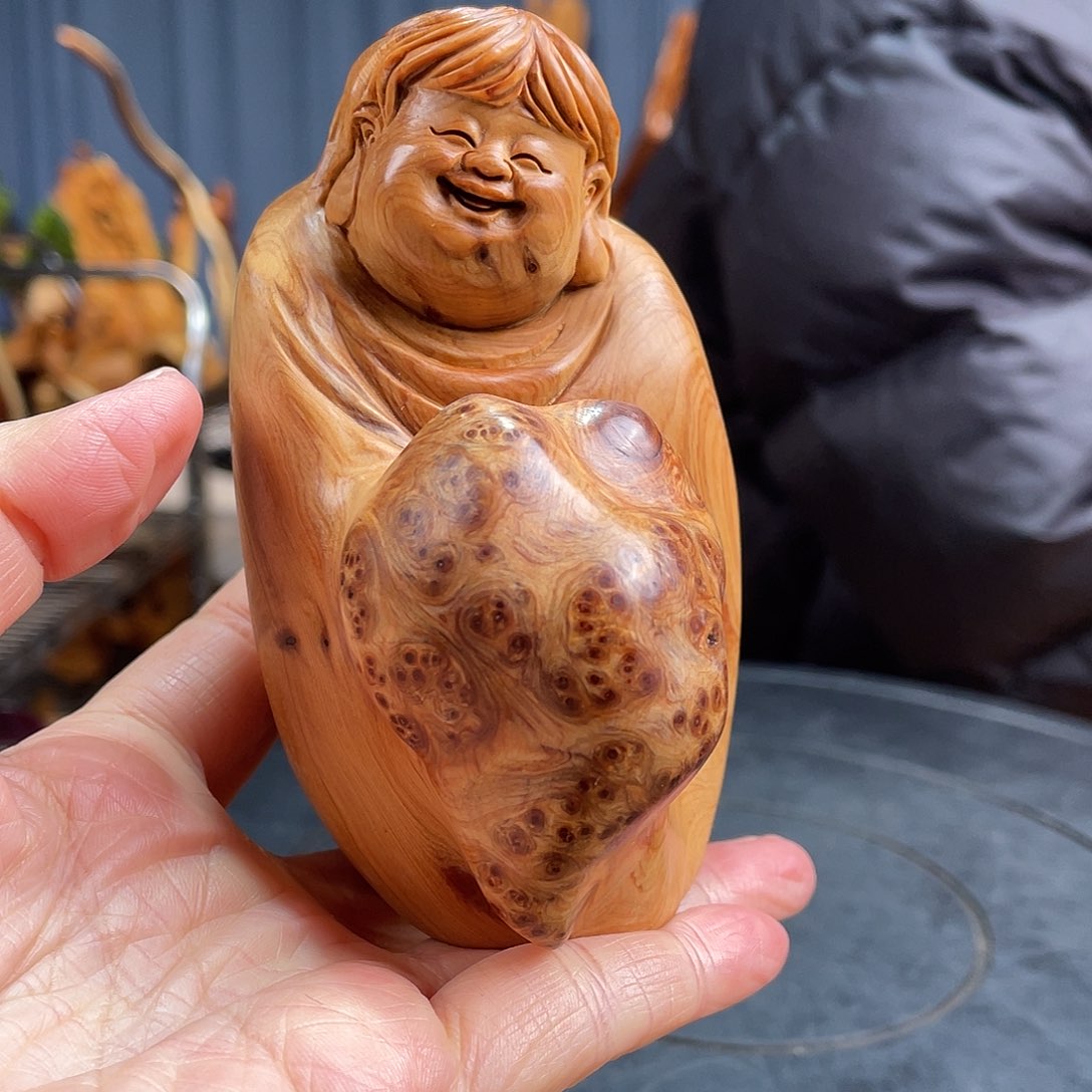 柏木（崖柏）手把件