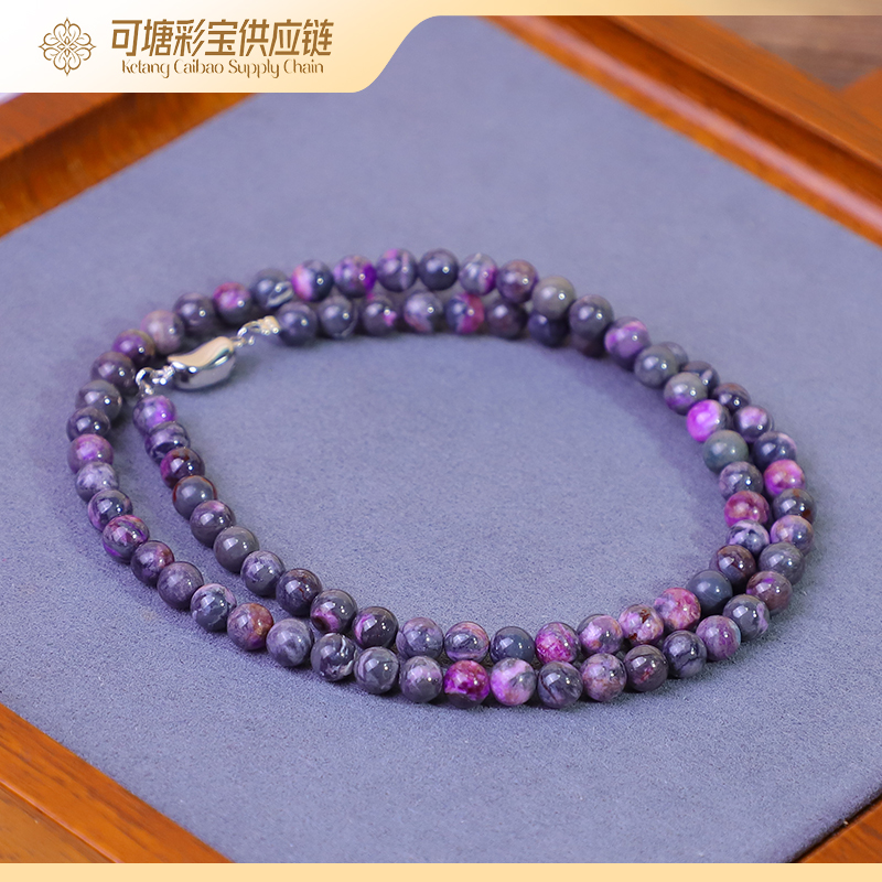 南非舒俱来 泥地樱花圆珠项链合集/KTCB-4520/多样性发一件