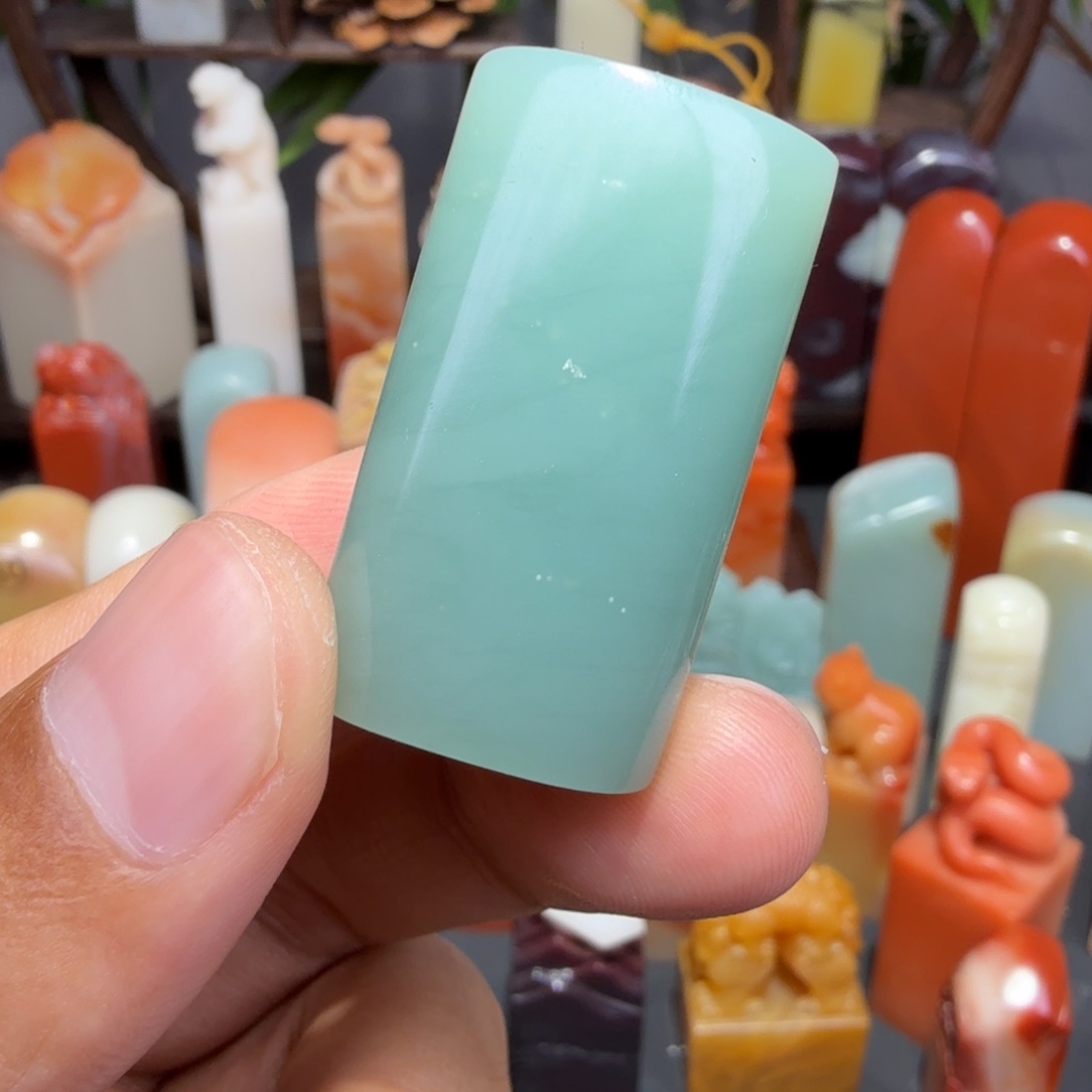 老挝石印石天青石