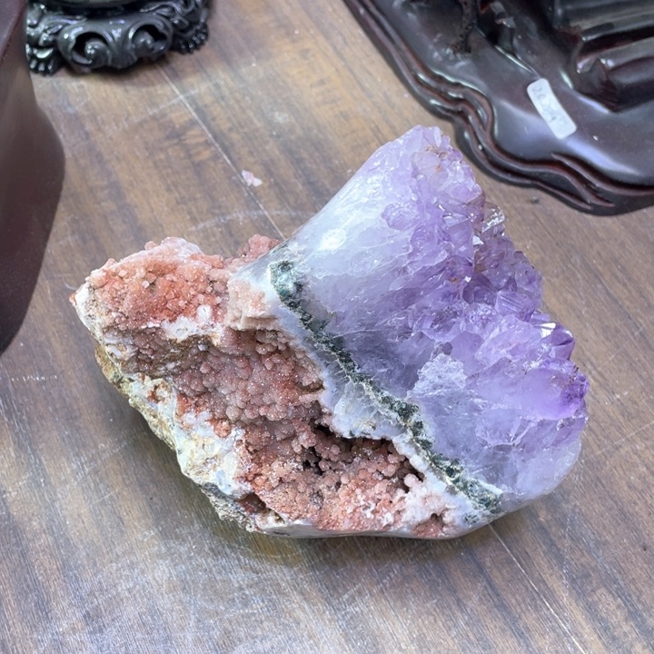 水晶摆件未镶嵌捡漏