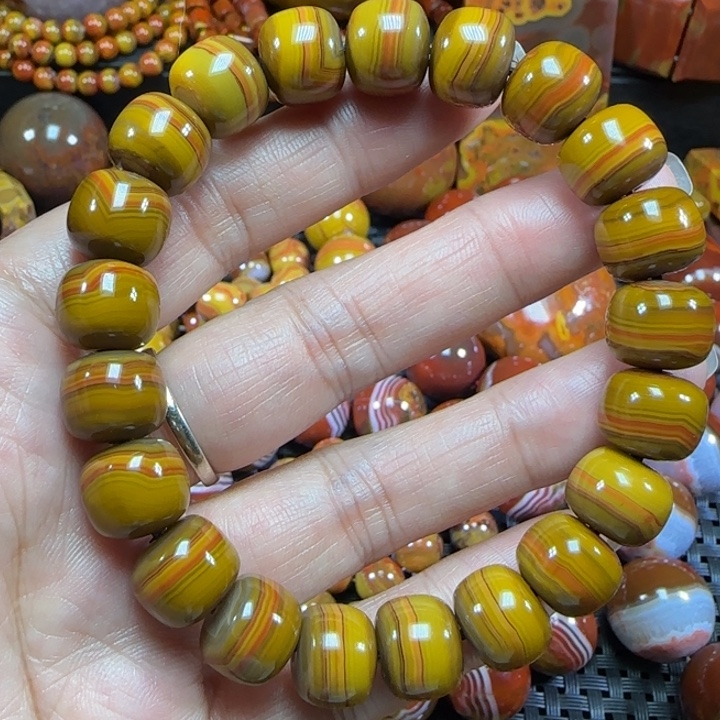 玛瑙/玉髓未镶嵌手串