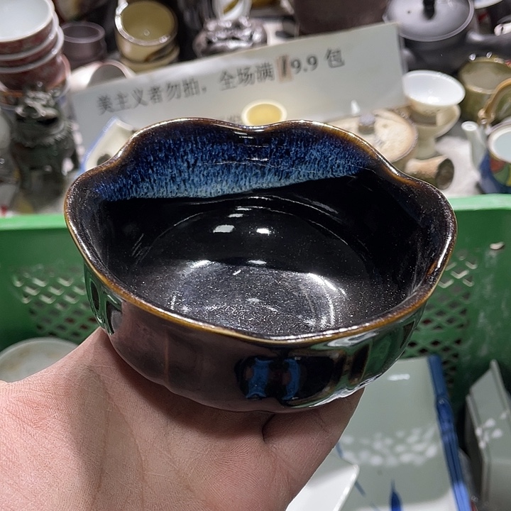瓷片在一起的时候就像一