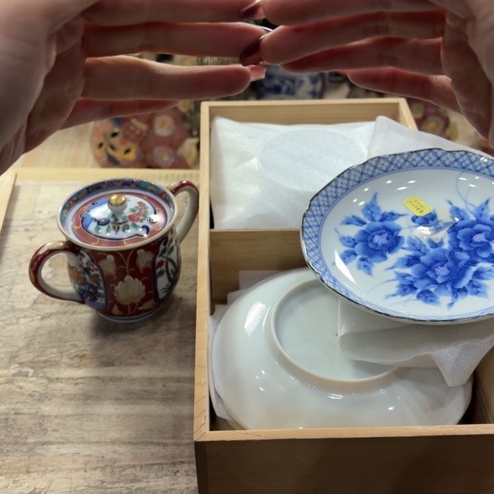 陶瓷古美术置物摆件