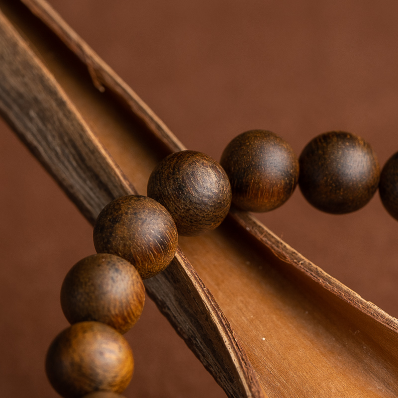 越南芽庄沉香10mm沉水单圈手串