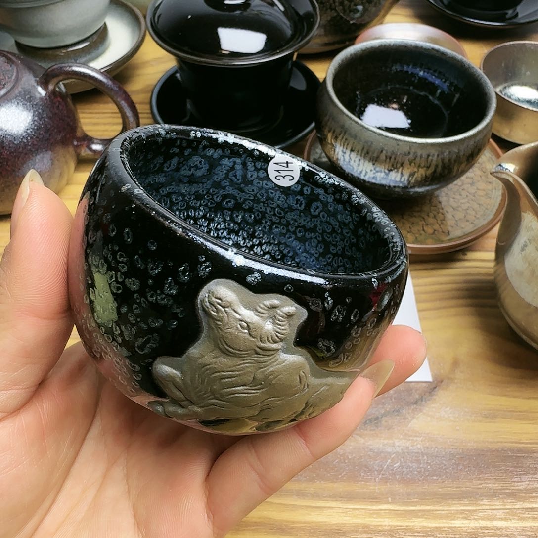 茶盏建窑建盏茶器314