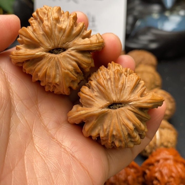 文玩核桃吊坠平**安汉高楼41尺