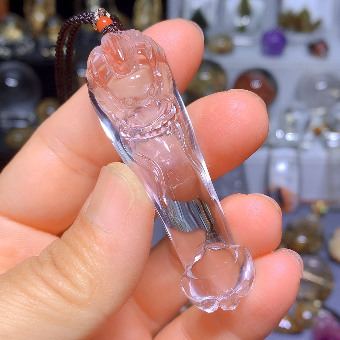 水晶吊坠未镶嵌天然水晶