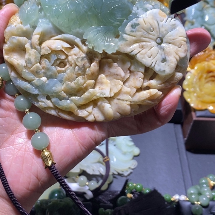 岫玉岫玉吊坠未镶嵌