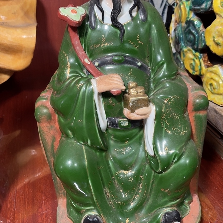 蓬***庵摆件陶景德镇瓷器精品