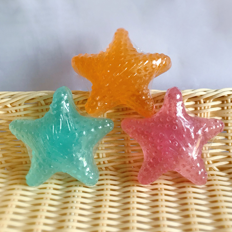 海星造型手工皂居家日用洁面洗头沐浴精油香皂节日礼物泰国水果