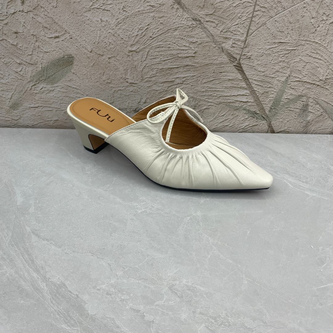 拖鞋女 (羊皮) 125-07(孤品) b区38码