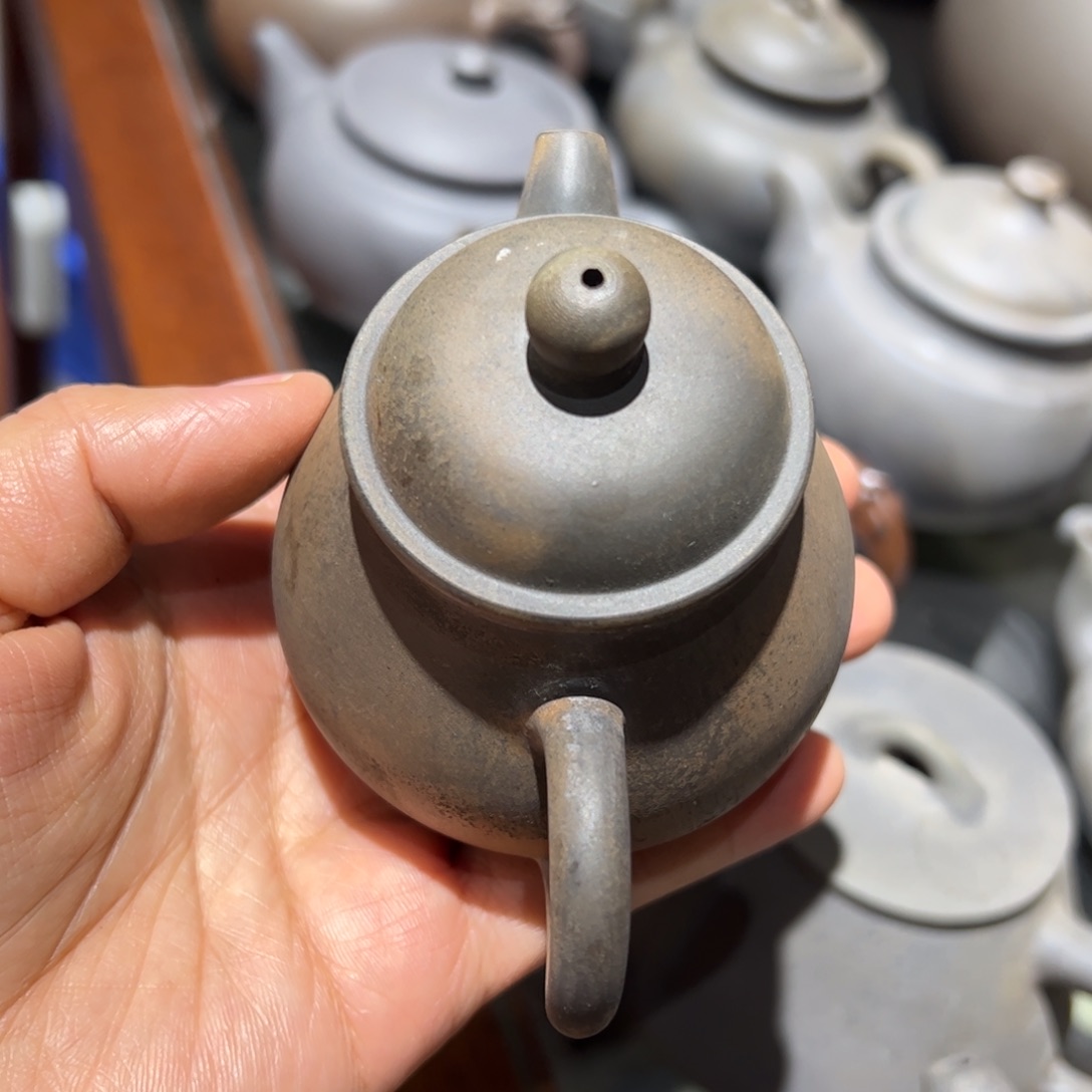 贵台龙窑柴烧茶壶35