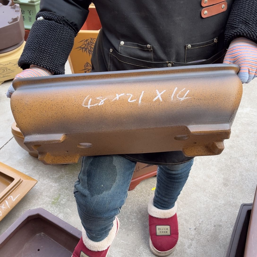 紫砂花盆盆景艺术