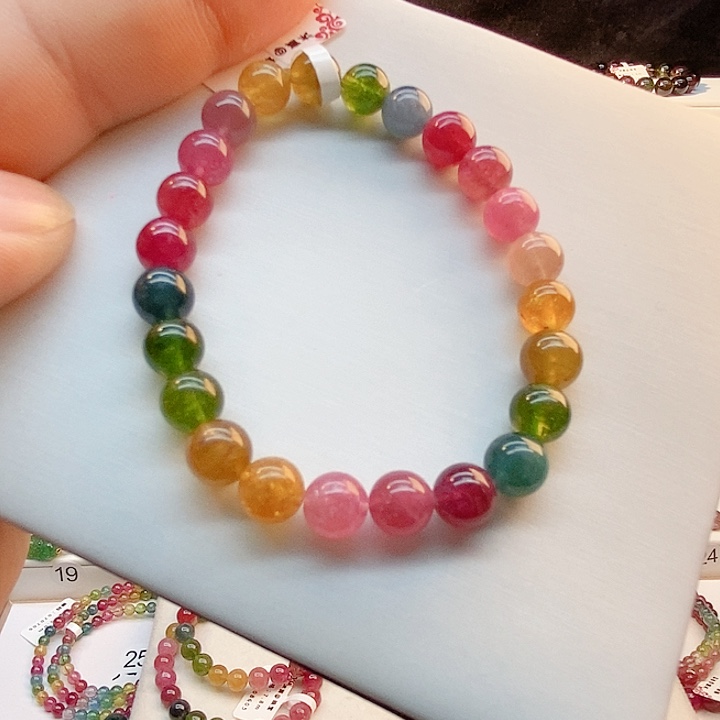 碧玺手链未镶嵌5号