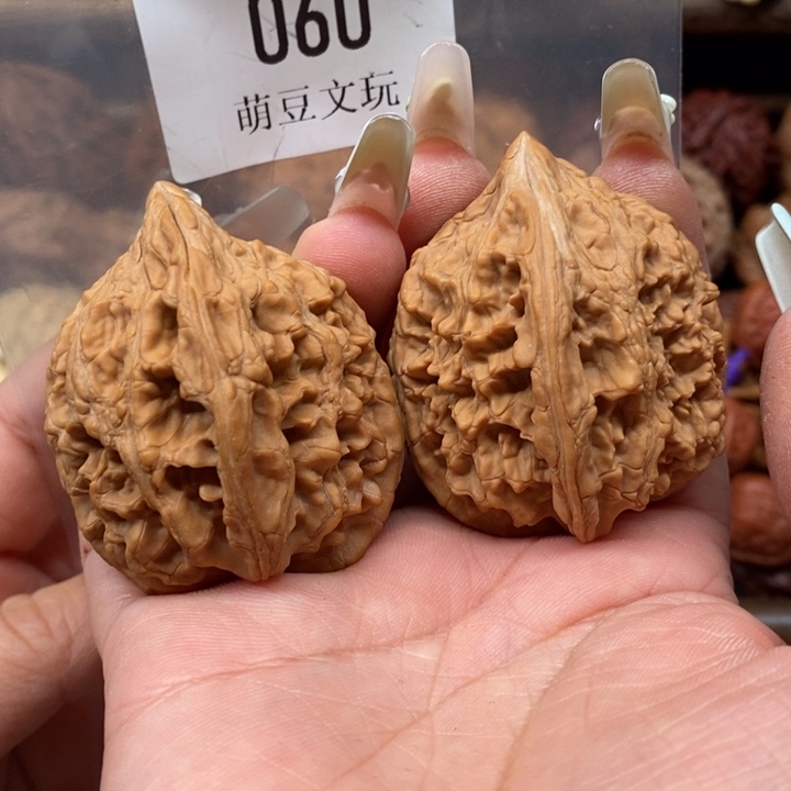 文玩核桃把件060大沽石40全品
