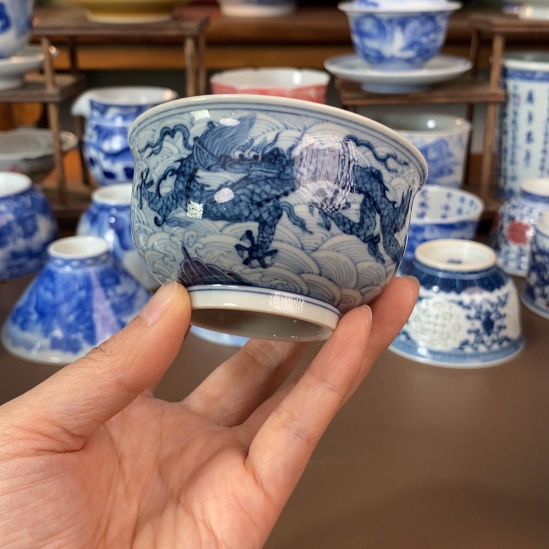 景德镇陶瓷手工手绘