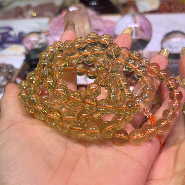 【闪购商品】水晶手链未镶嵌小*丁手串108