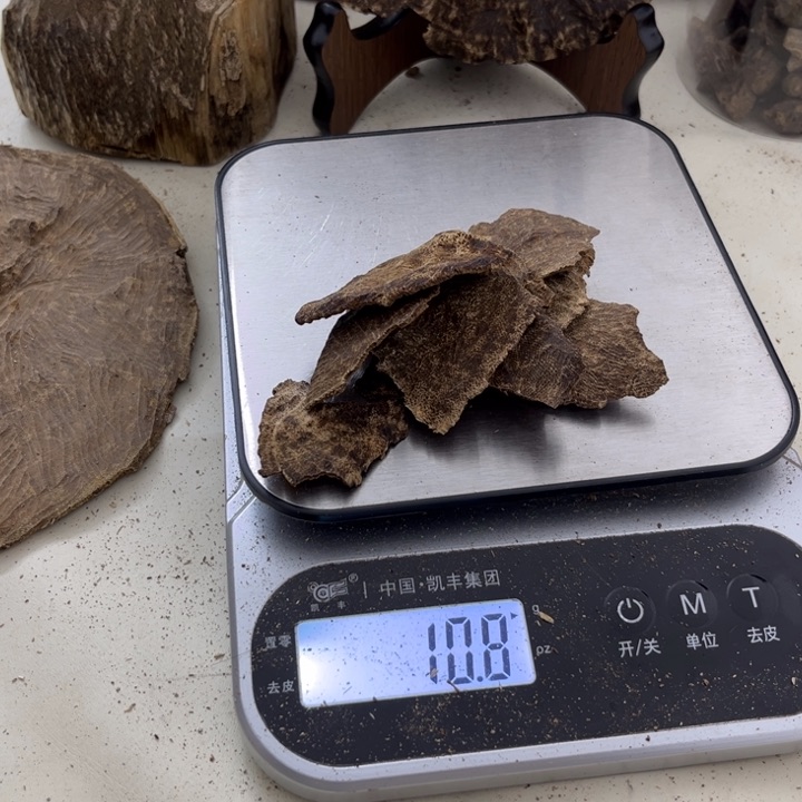 沉香摆件海南沉香铁头块料10克