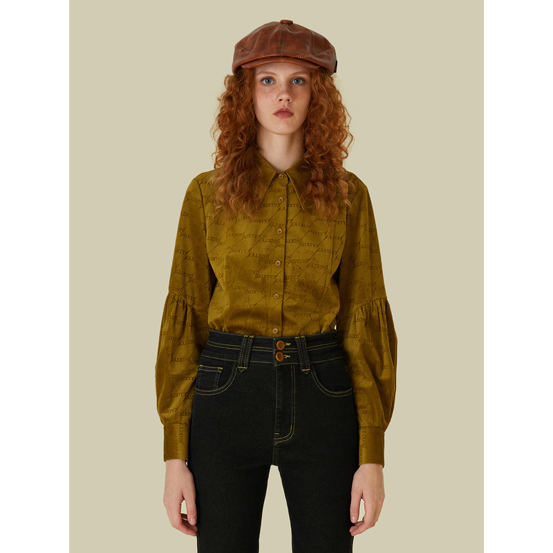 【小花】D63长袖上衣5E4C34204