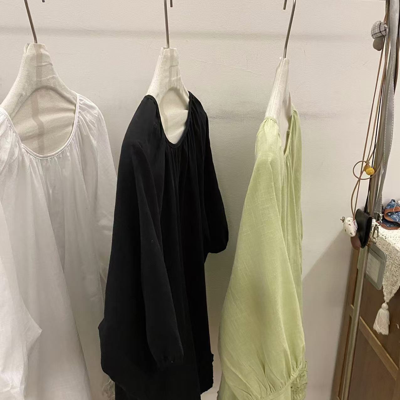 33推荐 1986#6930 日系木耳边麻麻上衣 2025-07-04