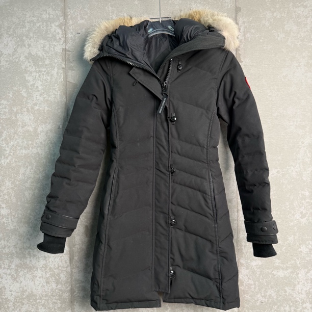 99新 CANADA GOOSE XS*1/加拿大鹅长款收腰羽绒服/13082/JP