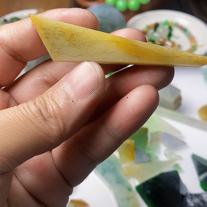翡翠散珠天然翡翠A货
