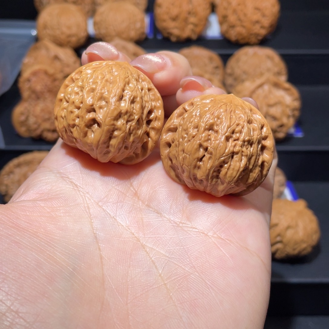 文玩核桃把件铁锤35