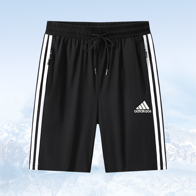 冰丝速干运动短裤弹力夏季五分裤运动休闲透气薄款跑步裤2025新款