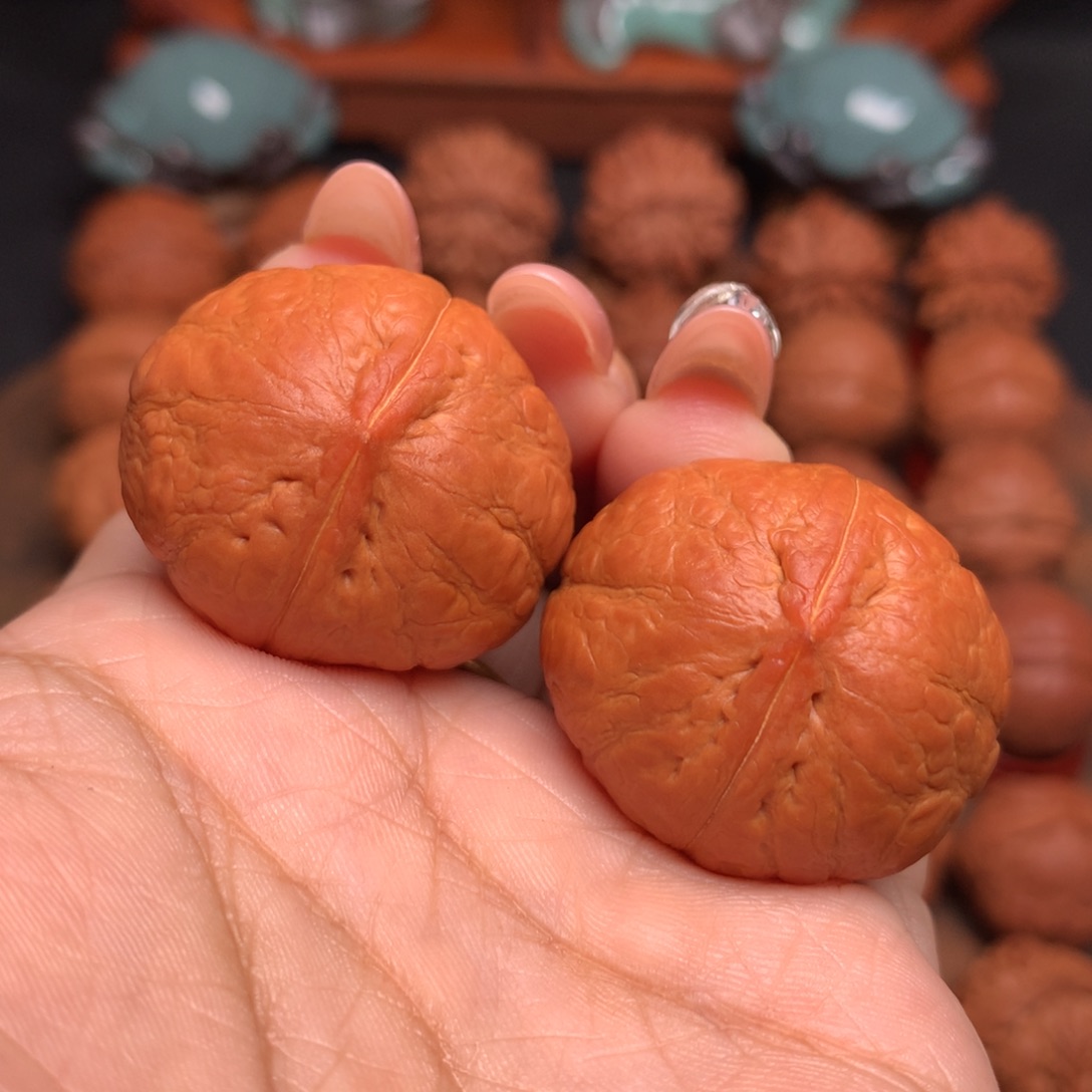 把件文玩核桃元宝墩儿