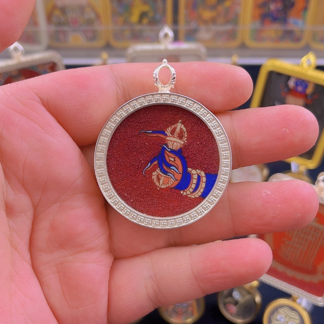 青海热贡纯手绘唐卡