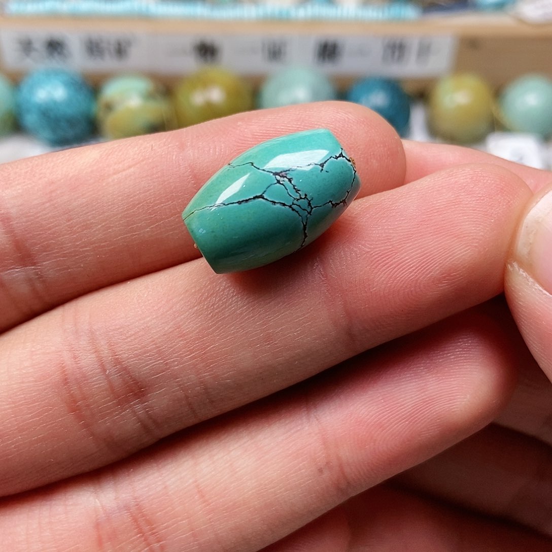 未镶嵌绿松石珠宝半成品